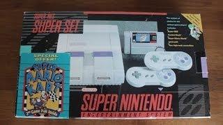 Super Nintendo Entertainment System Unboxing! SNES