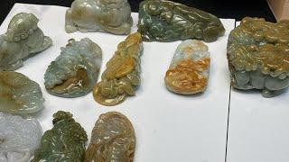 翡翠#缅甸天然翡翠#jade#天然缅甸玉石a貨翡翠珠宝代购直播中,natural jade jewelry live, China,green jadeite