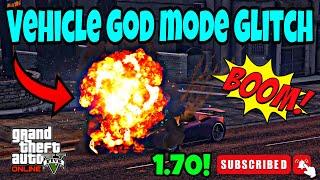 *SOLO* VEHICLE GOD MODE GLITCH | GTA 5 ONLINE | AFTER PATCH 1.70! (WORKING) EASY & FAST