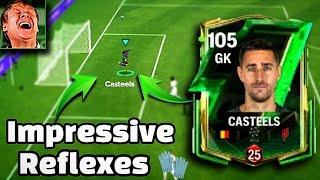 Koen Casteels's review in fc mobile || His reflexes are 