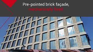 Stofix UK - Ventilated Brick Slip Facade fire rated over 18m.