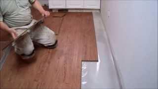 How to Install Laminate Flooring on Concrete in the Kitchen Mryoucandoityourself