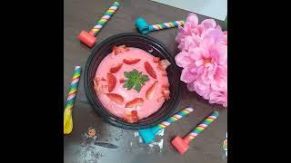 Pink Custard | Strawberry Custard