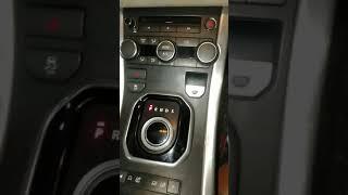 shift neutral gear without starting the car in Range Rover evoque