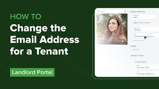 How to change the email address for a tenant (Landlord) | Rent Collection App