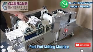 panipuri Machine  Fully Automatic Pani Puri Making Machine Price !amazing!