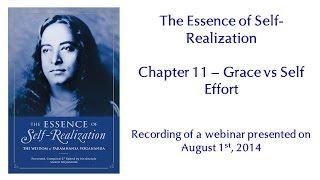 Essence of Self-Realization - Ch 11, Grace vs Self Effort