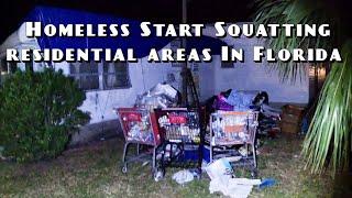 Trailer Park Residents In Fear As Homeless Start Breaking Into Empty Florida Houses To Avoid New Law