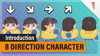 8 Direction Character – Introduction | Spine 2D Tutorial