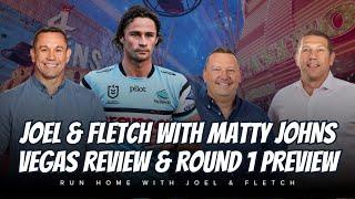 #NRL | Matty Johns reviews Las Vegas & looks ahead to the remaining games of Round 1