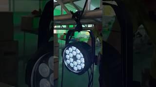 Professional 6 in 1 LED Flat Par Light – 18x18W Waterproof DJ Light for Events
