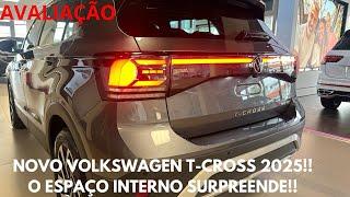 NOVO VOLKSWAGEN T-CROSS 2025!!