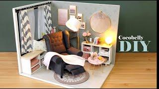 Customize Miniature Comfy Living Room | DIY Dollhouse Crafts | Yita Home