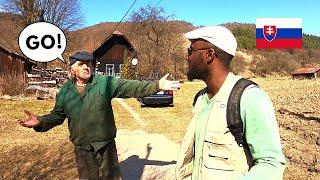 How Do Slovak Villagers Treat Black Foreigner (Social Experiment) 