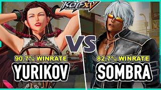 KOF XV  Yurikov (B.Jenet/Luong/Isla) vs Sombra (K'/Geese/Joe)