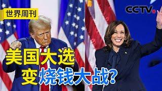 烧钱大战！马斯克撒钱“站队”特朗普 碧昂斯与众星力挺哈里斯 20241103 | CCTV中文《世界周刊》