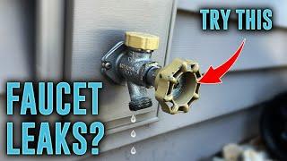 How To Fix A Leaking Hose Faucet