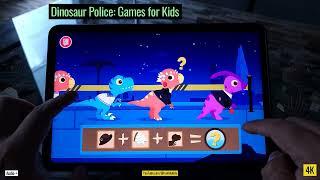 Dinosaur Police: Games for Kids | Android Game for Kids | Gameplay