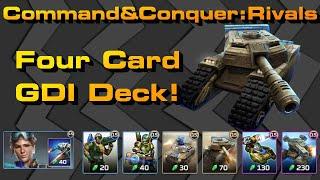 C&C Rivals: 4 Card GDI!