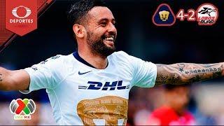 Pumas desgarra a Lobos | Pumas 4 - 2 Lobos BUAP | Apertura 2018 - Jornada 9 | Televisa Deportes