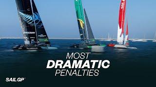 The most dramatic penalties of Season 4 so far | SailGP