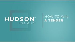 How to Win a Tender - Hudson Succeed - Writing Winning Bids