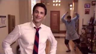 Parks and Recreation - Andy dances like a monkey