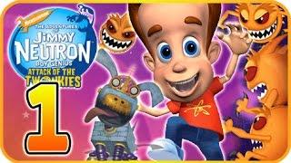 Jimmy Neutron: Attack of the Twonkies Walkthrough Part 1 (PS2, Gamecube) Level 1