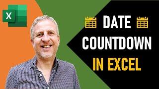 Excel Date Countdown | Countdown Between Two Dates | Days Remaining | Countdown Working Days