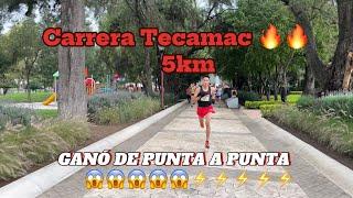 Carrera Tecamac  5km ‍️LA GANÓ DE PUNTA A PUNTA 