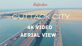 || Cuttack City || Cuttack Aerial View || Mahanadi ||