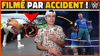 5 moments filmés par accident à la WWE !