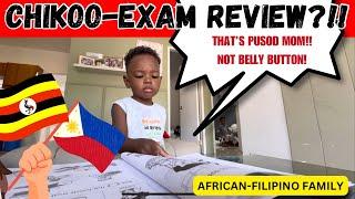 FIRST EXAM NG MGA ANAK KONG AFRICAN-PINOY NAG REVIEW KAMI NI CHIKOO-KAYANIN NYA KAYA ANG EXAM?!