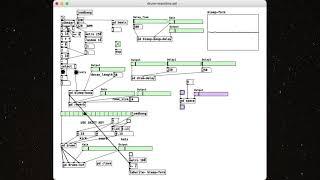euclidean rhythm generator - pure data