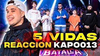 EL 5 VIDAS MÁS IGUALADO Y ¿POLÉMICO?  REACCIÓN COMPLETA KAPO 013 RED BULL 5 VIDAS III 2024