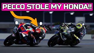 PECCO STOLE MY HONDA!! - MotoGP 24