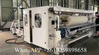 Big diameter maxi roll bobbin tissue paper slitting machine price