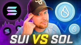 SUI vs Solana - Which Will 10X Faster in 2025? (Realistic SUI Price Prediction)