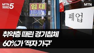 저소득층 할퀸 경기침체…절반 이상이 '적자' / 머니투데이방송 (뉴스)