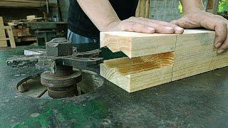 millions of old carpenters had to discuss. about this idea of ​​making perpendicular wooden tenons