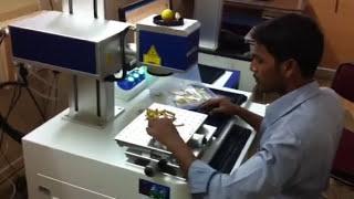 Precision Gold Marking / Advanced Laser Engraver / #goldmark #laserengraving  #golddesings
