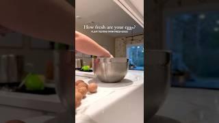Float testing eggs #chickens #eggs #farmfresh
