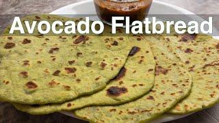 Easy Avocado Flatbread  | Only 3 Ingredients|  Papay Bread ATBP