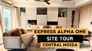 Express Alpha One | Sector 77 Noida | 3 BHK Apartments | Sample Flat | Site Tour