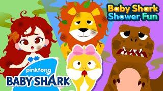 [NEW] Yikes! The World’s Dirtiest Customers Ever! | Baby Shark Shower Fun | Baby Shark Official