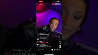 Doja cat, icejjfish - what you wanting IG live  02/19/2022