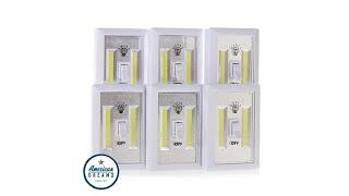 Promier LED Wireless Light Switch 6pack