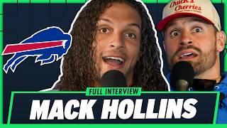 Mack Hollins On Joining the Bills, Josh Allen, Eating Habits & Barefoot Life