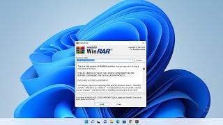 How to install WinRAR on windows 11