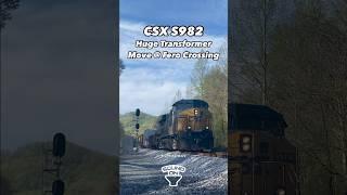 CSX Huge Transformer Move near Marion, NC #csx #transformer #train